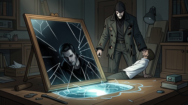 The Broken Return from "Living with 7 vampires". The Broken Return The mirror on the far side is shattered while Jin helps Y/N escape, trapping him in The Other World.