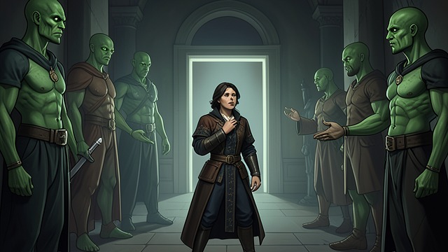 The Threatened Rescue from "Living with 7 vampires". The Threatened Rescue Green-eyed entities tell Y/N that the vampires will kill her and offer escape if she joins them.