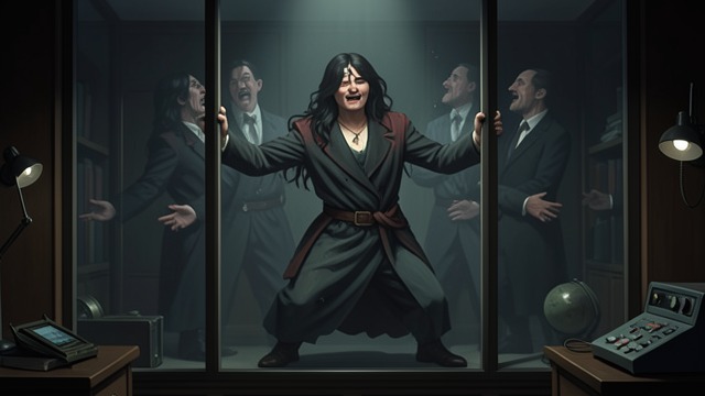 Mirror Imprisonment from "Living with 7 vampires". Mirror Imprisonment The mirror world presents itself as a place where Y/N’s body can be directed by voices and hands she cannot resist.
