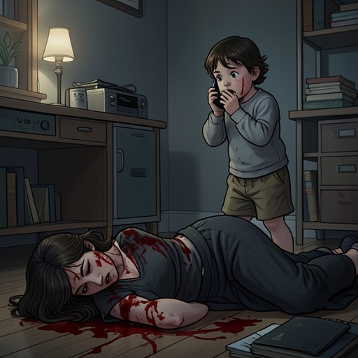 The Adoptive Mother’s Death from "Living with 7 vampires". This flow traces Y/N’s investigation of her adoptive mother’s death and the way grief opens the path to her hidden birth identity.