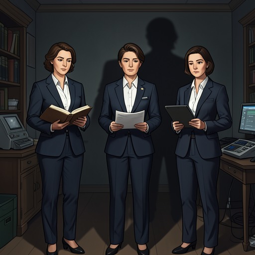 The Women Who Refuse Erasure from "Fake Dating Mr. CEO: A Billionaire, Enemies to Lovers Romance". This flow follows Bianca, Emma Pierce, and Nadia Rahman as women whose voices are threatened by male power, institutional failure, or deliberate exploitation.