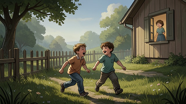 Childhood Affection from "Young Captain Jack · The Son of a Soldier". Early Familiarity Cousins as Companions Marion and Harry Powell once played together and shared an intimacy that survives years of separation.