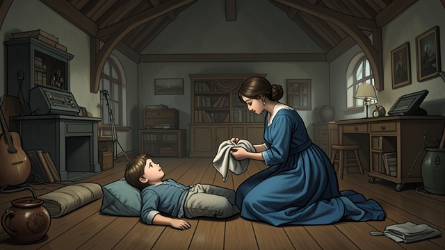Home for the Waif from "Young Captain Jack · The Son of a Soldier". The Child’s Refuge Arrival After the shipwreck, Jack is carried from the coast to the Ruthven home.