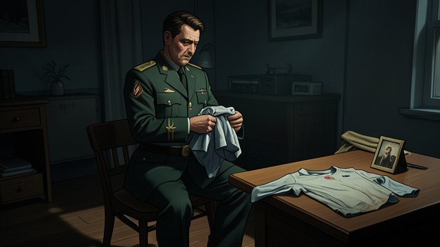 The Father’s Recognition from "Young Captain Jack · The Son of a Soldier". The True Parent Evidence of the Past Colonel Stanton recalls the Nautilus wreck, identifies Laura Stanton’s belongings, and recognizes Jack’s childhood name.