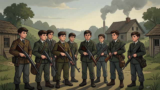 Home Guard Service from "Young Captain Jack · The Son of a Soldier". Duty Reimagined Local Responsibility Jack channels his desire to serve into the Home Guard. He protects nearby families instead of pursuing distant glory.