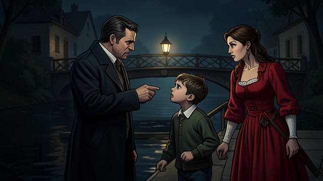 The Claimed Son from "Young Captain Jack · The Son of a Soldier". Unwanted Recognition A Shocked Boy Mackey declares that Jack is his son, but Jack feels no warmth or recognition.