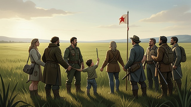 Peaceful Legacy from "Young Captain Jack · The Son of a Soldier". Character After Combat Rebuilding Lives The survivors turn toward marriage, law, education, and shared prosperity.