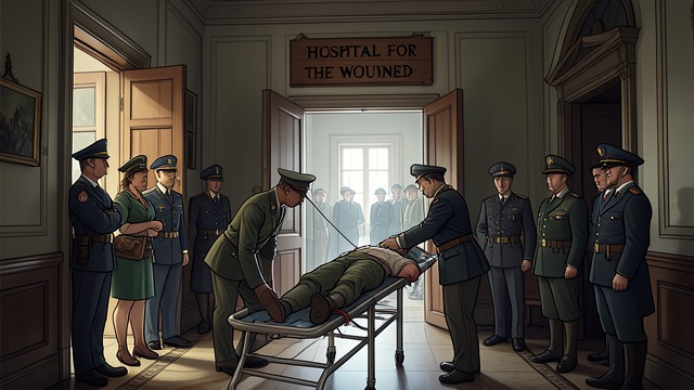 Home as Hospital from "Young Captain Jack · The Son of a Soldier". Refuge for Enemies and Allies Open Doors The mansion receives wounded Confederate soldiers and later houses Colonel Stanton, a Federal officer.