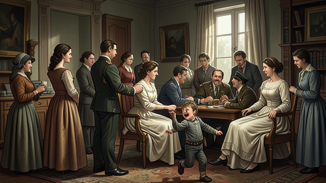 Home Enlarged from "Young Captain Jack · The Son of a Soldier". A Reconciled Household Families Joined Alice Ruthven marries Colonel Stanton, while Marion marries Harry Powell.
