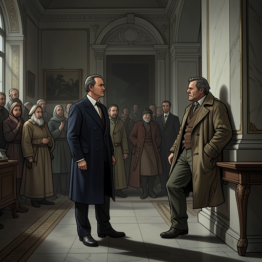 The Battle of Social Values from "Young Captain Jack · The Son of a Soldier". This flow follows the novel’s recurring contrast between inherited rank and demonstrated moral worth.
