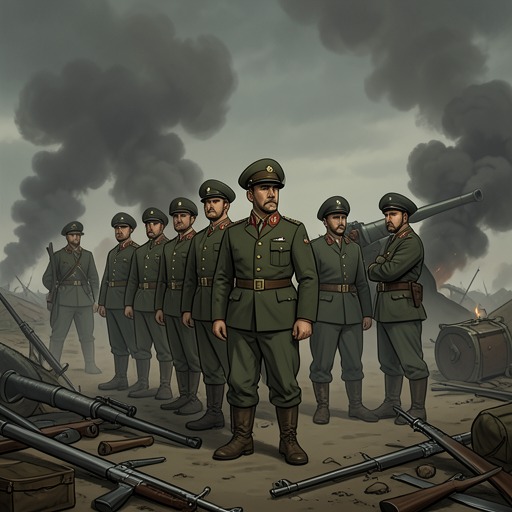 War as a Test of Character from "Young Captain Jack · The Son of a Soldier". This flow traces how the American Civil War functions less as a political backdrop than as a series of moral tests.