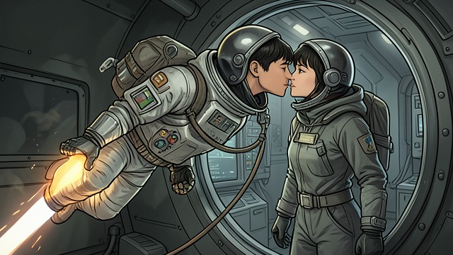 The Space Walk from "The Stars Have Eyes". Entering the Void Final Threshold Joe agrees to leave the ship in a spacesuit despite years of fear.