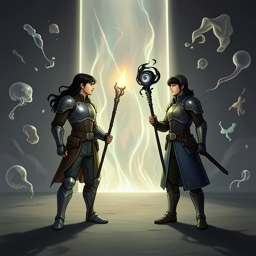 The Battle of Interpretation from "The Stars Have Eyes". This flow traces conflicts created when literal cosmic logic encounters metaphor, custom, and human ambiguity.