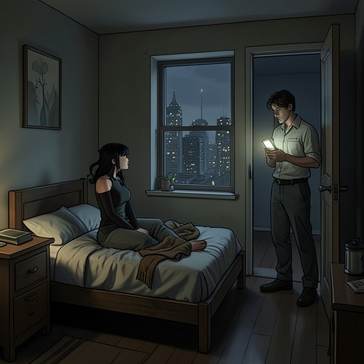 The Meaning of Home from "The Stars Have Eyes". This flow traces how home changes from a government apartment into a chosen network of memory, responsibility, and return.