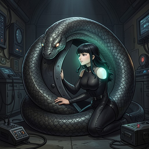 The Animal Thread from "The Stars Have Eyes". This flow follows Maggie's relationship with Azgod'Kalar from detached specimen collection to genuine protective attachment.