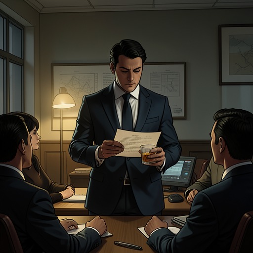 Contracts and Moral Responsibility from "The Stars Have Eyes". This flow examines how formal agreements become a recurring method for translating power into accountability.