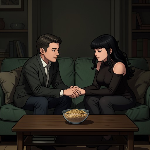 The Lover's Daily Life from "The Stars Have Eyes". This flow follows the practical intimacy through which Joe and Maggie transform an impossible pact into a domestic partnership.