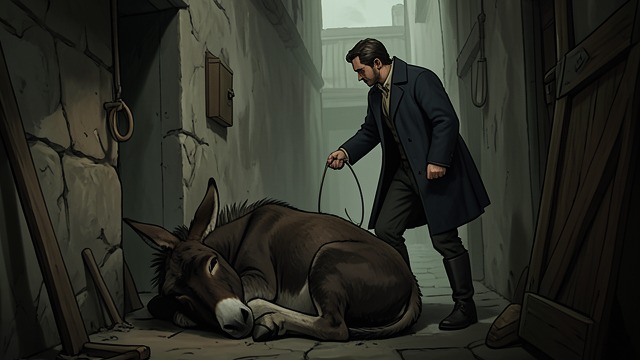The Narrow Passage from "Crazy Mama: 9 Steps to a Not-So-Normal Life". The Narrow Passage No Room to Turn The angel blocks a confined path, and the donkey finally falls beneath Balaam as he lashes out again.