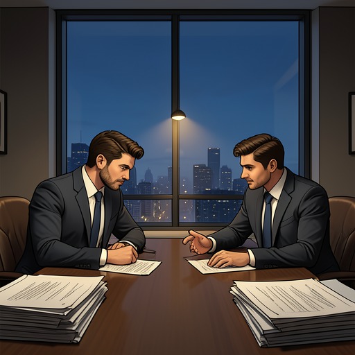 The Contract Bridge from "Five Years Too Late: A Curvy Single Mom, Secret Baby, Second Chance Billionaire Romance (The CEO's Curvy Goddess)". This flow follows the corporate project that reconnects Katie Moore and Richard Cartright before either is ready for intimacy.