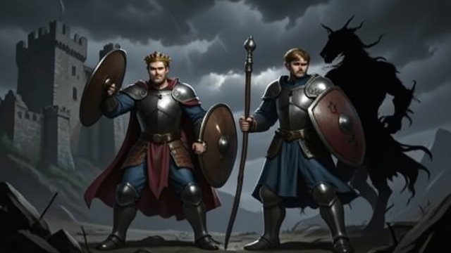 The Royal Pair’s Death from "His Property (A Dark Vampire High School Bully Romance) (Vampire Boy Swords): Prince of Londinium (Dead Sun: Prince of Londinium (A Dark High School Bully Romance) (Vampire Boy Swords) Book 1)". The Royal Pair’s Death Resistance Against the Curse The queen and the Knight of Swords try to help their people with the aid of the Magician.