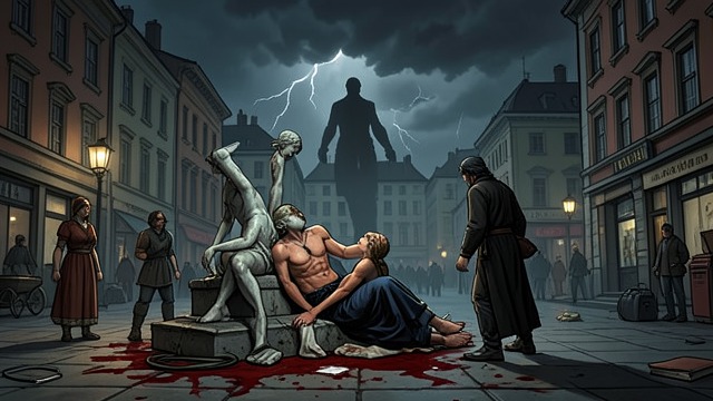 A Murdered Line from "His Property (A Dark Vampire High School Bully Romance) (Vampire Boy Swords): Prince of Londinium (Dead Sun: Prince of Londinium (A Dark High School Bully Romance) (Vampire Boy Swords) Book 1)". A Murdered Line History as Accusation Octavius says the Emperor killed the Empress, her child, and the Princes.