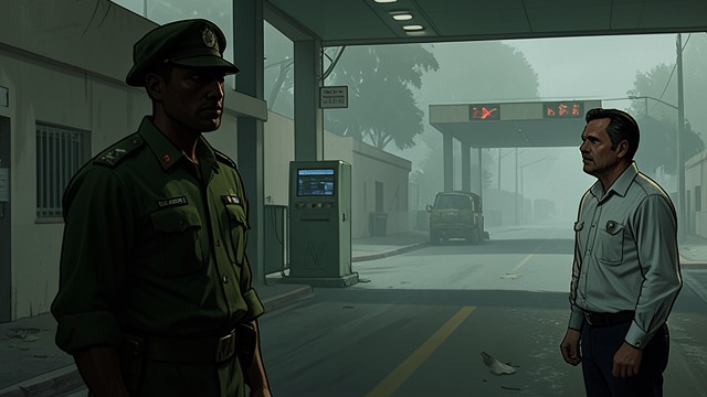 A War on the Horizon from "Here There Is No Why". A War on the Horizon The soldier’s departure Charlie prepares for reserve duty near Bethlehem while Israel has invaded Southern Lebanon.
