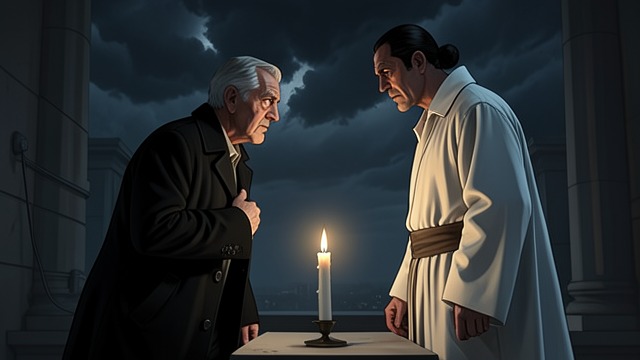 The Religious File from "Here There Is No Why". The Religious File A doctrinal grievance Chaim’s limited-God theology has angered powerful religious figures.