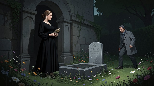 The Funeral Bench from "Here There Is No Why". The Funeral Bench A truth finally spoken Michal meets Judah beside Charlie’s grave and explains that Zehava forbade her from telling him what happened.