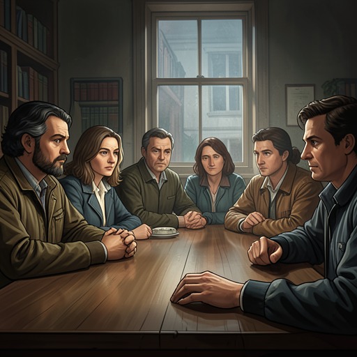 From Ideological Suspects to Domestic Violence from "Here There Is No Why". The inquiry moves from plausible political and religious motives toward a concealed interpersonal conflict, revealing how public explanations can divert…