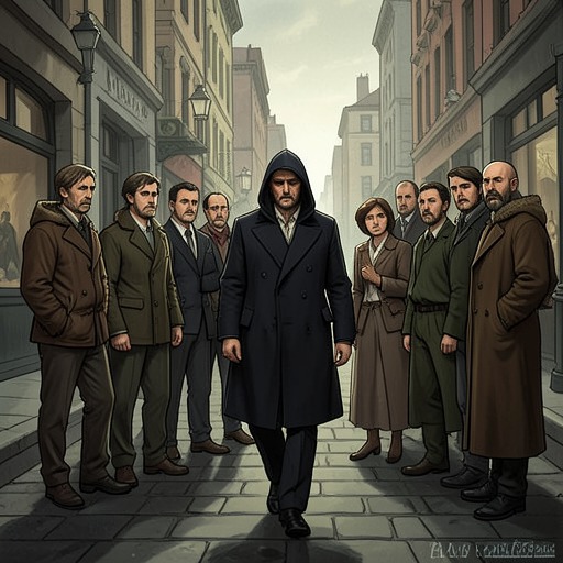 Chaim’s Public and Private Life from "Here There Is No Why". Chaim’s reputation as a survivor and theologian is gradually unsettled by private trauma, political choices, and harm within his closest relationships.