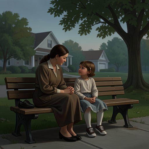 Michal and Zehava’s Chosen Family from "Here There Is No Why". A mother-daughter bond between Michal and Zehava grows from care and trust into shared secrecy after Chaim’s death.