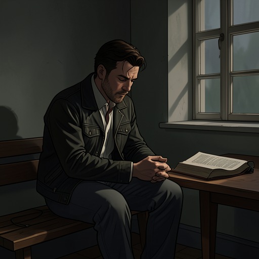 The Problem of Evil from "Here There Is No Why". Chaim’s theology develops as an attempt to preserve belief without denying evil, and its answers are tested by Holocaust memory and present-day violence.