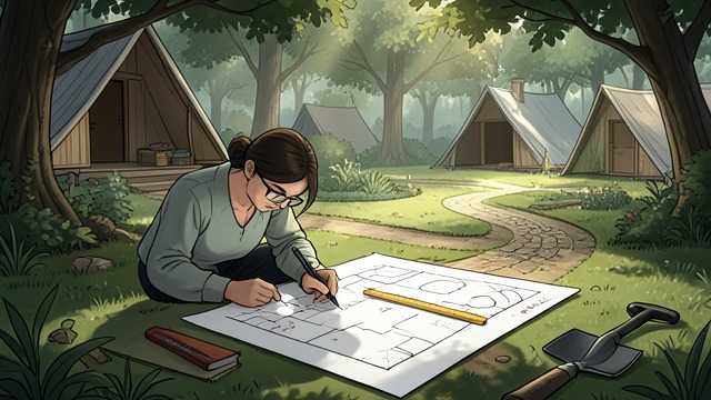 A New Recovery Vision from "Unchosen By My CEO Husband: A Marriage In Crisis Second Chance Romance". A New Recovery Vision The Design At Haven House, Jacinta begins drawing a recovery garden beside the old summer camp.