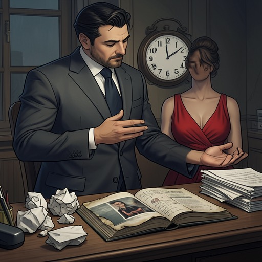 Evidence and Memory from "Unchosen By My CEO Husband: A Marriage In Crisis Second Chance Romance". This flow traces how documents, notes, photographs, and records compete to define the truth of the marriage and the project.