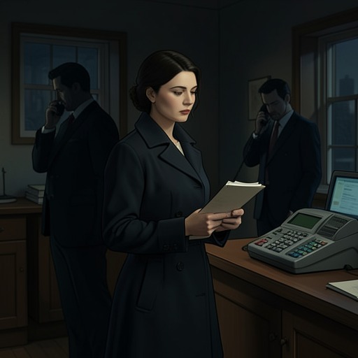 The Hidden Financial Crime from "Unchosen By My CEO Husband: A Marriage In Crisis Second Chance Romance". This flow follows Jacinta’s discovery of Northlight Consulting and the eventual collapse of the family’s financial protection.