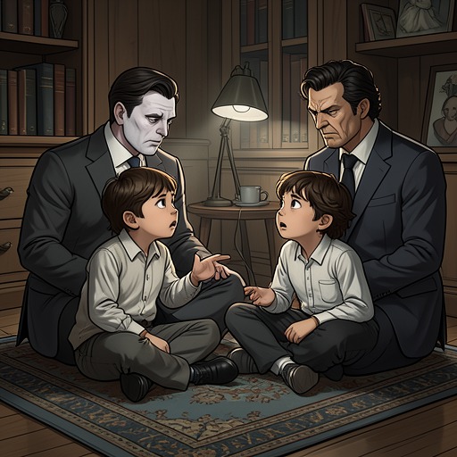 The Children’s Moral Audit from "Unchosen By My CEO Husband: A Marriage In Crisis Second Chance Romance". This flow follows Willa and Theo as their questions expose the adults’ failures and measure Aaron’s repair.