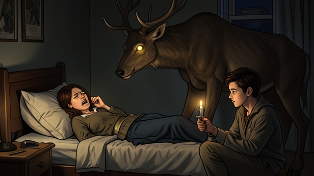 The Kidnapping Nightmare from "Cinnamon Bun". The Kidnapping Nightmare Fear beneath Anger Amaryllis dreams that the Cervids take her and her family refuses to reclaim her.