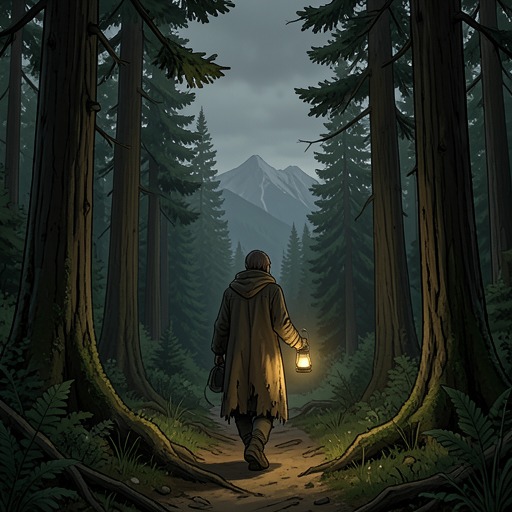 The Road to Civilization from "Cinnamon Bun". This flow traces Broccoli Bunch’s movement from isolation through wilderness, strange communities, and finally the great city of Port Royal.