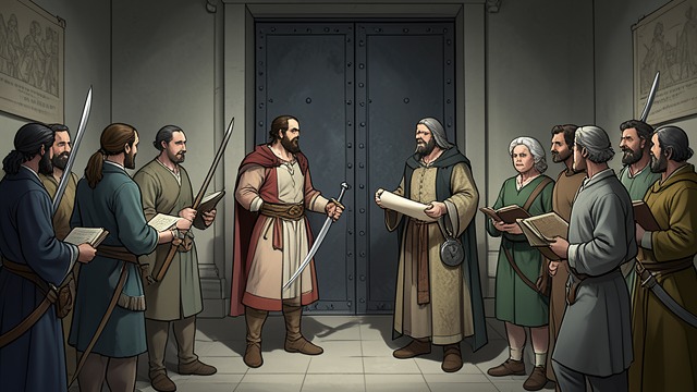 Accountable Restoration from "Bride of Alvar". Accountable Restoration Shared Rule Lucy and Alvar return to public leadership with the council’s conditional support.