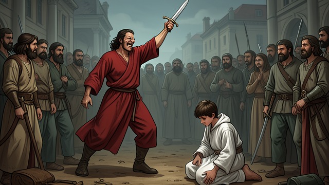 Saul as False God from "Bride of Alvar". Saul as False God Absolute Claim Saul declares that there are no gods and that he alone is the new god of Axus.