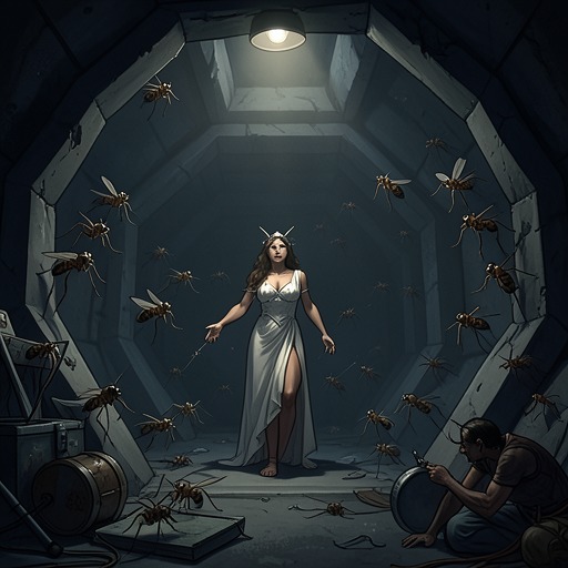Remora’s Hive Revolt from "Bride of Alvar". This flow traces Remora’s attempt to preserve an oppressive Gobli order and the coalition that brings it down.