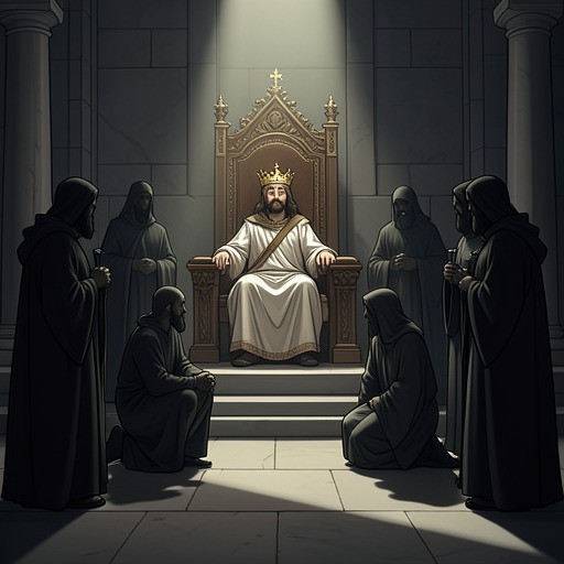 The Transformation of Underland Governance from "Bride of Alvar". This flow traces Underland’s political movement from charismatic monarchy and secrecy toward council-based accountability.