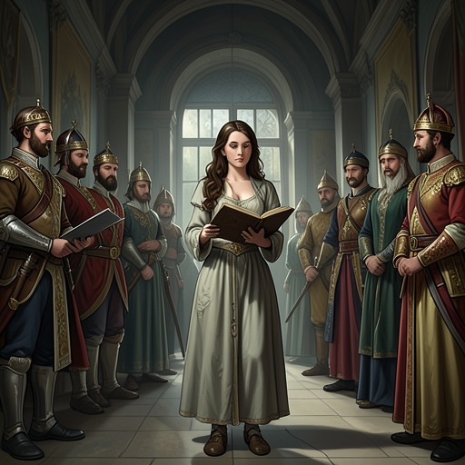 Lucy’s Education in Royal Custom from "Bride of Alvar". This flow traces Lucy Hammond’s practical education as she learns to inhabit queenship without surrendering her Earth identity.
