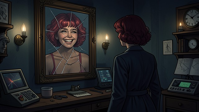 A Glitch in the Smile from "Bimbo Suite: A Dark Ex Lovers Erotic Thriller (The Institute Protocols)". A Glitch in the Smile Refusal interrupts the persona Marla asserts her name and rejects the qualities the tower attaches to Marnie.