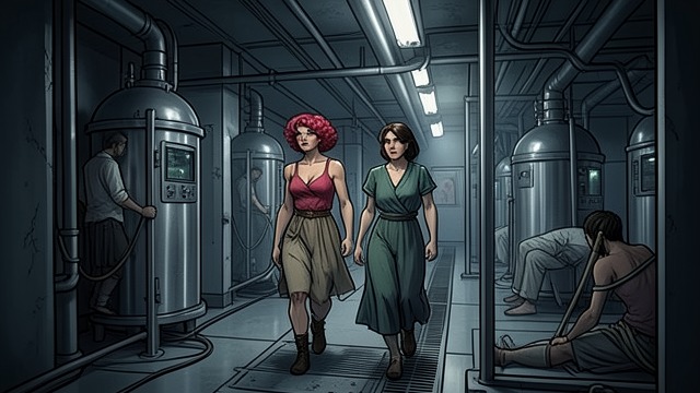 The Tower Below from "Bimbo Suite: A Dark Ex Lovers Erotic Thriller (The Institute Protocols)". The Tower Below A concealed level Marla and Cherry descend beneath the themed floors to the Black Room, where the tower’s cheerful presentation gives way to…
