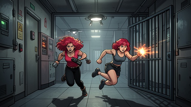 Flight with the Chip from "Bimbo Suite: A Dark Ex Lovers Erotic Thriller (The Institute Protocols)". Flight with the Chip An exposed route When the tower detects their unauthorized movement, Marla and Cherry flee through the lower levels.