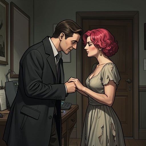 Marla and Crain’s Broken Intimacy from "Bimbo Suite: A Dark Ex Lovers Erotic Thriller (The Institute Protocols)". This relationship arc traces the shift from a former engagement to Crain’s possessive reinterpretation of love and Marla’s rejection of that claim.