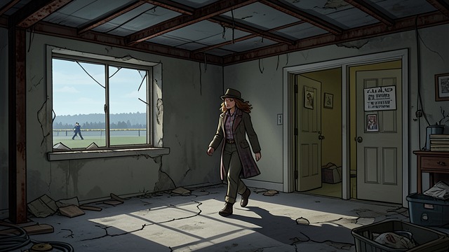 Return Through the Walls from "Gang Up: A Bikerland Novel". Re-entering Familiar Ground Avoiding the patrols Robin emerges inside the walls and crosses the Compound by routes she remembers from childhood.