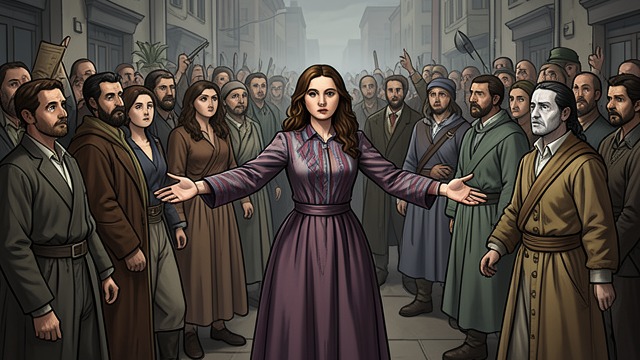 The Public Accusation from "Gang Up: A Bikerland Novel". A Matron Challenges Power Naming the crimes Sandra interrupts Troy and accuses him of killing Titus, killing Carthage, and engineering sabotage.