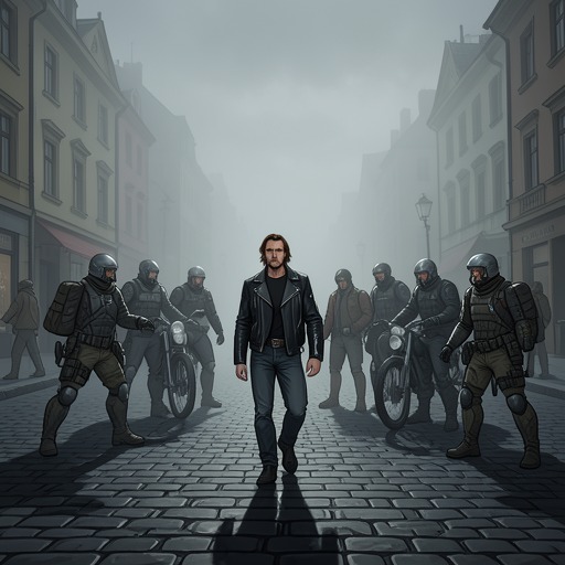 The Search for Titus’s Killer from "Gang Up: A Bikerland Novel". This flow tracks how the unanswered murder of Titus becomes evidence against Troy and the basis for his final loss of power.
